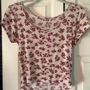 Floral Crop Top Size M